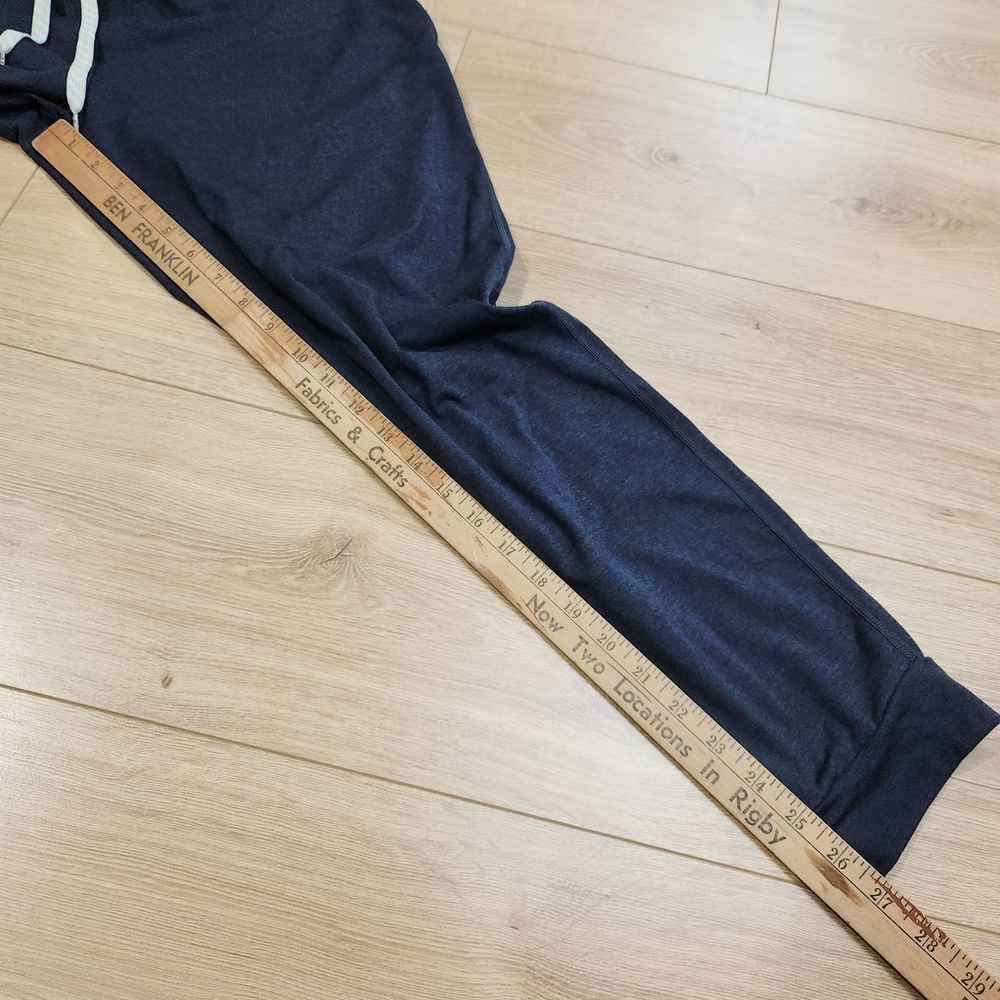 Vuori Performance Jogger Pants Womens Large Blue Jersey Elastic Waist VW303-L - Picture 7 of 9
